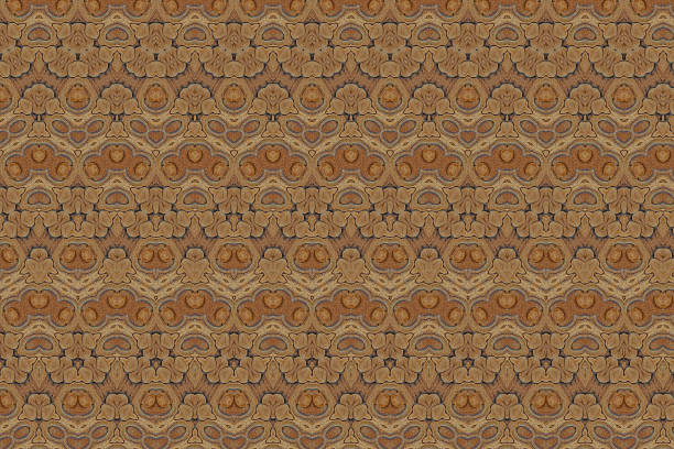 istock Carved wood wall close 476950016