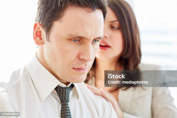 Relieving Stress Stock Photo - Download Image Now - Sexual Harassment, Women, Men