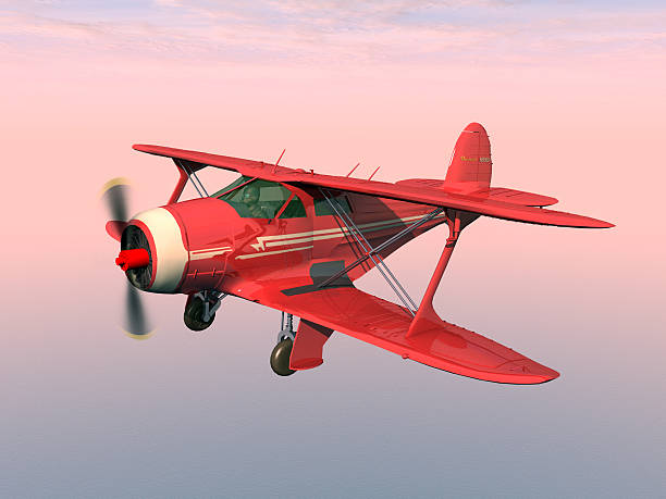 American biplane from the 1930s