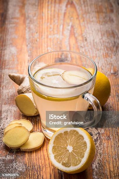 Ginger Tea Stock Photo - Download Image Now - 2015, Backgrounds, Citrus Fruit