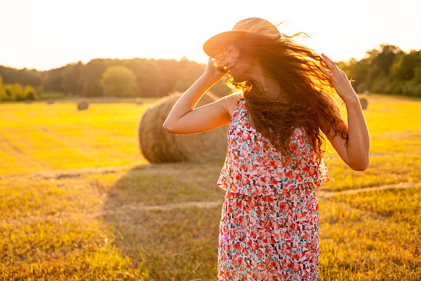 istock Woman in the field 476957326