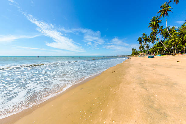 Mui Ne Beach in Southern Vietnam stock photo