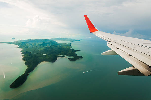 istock space view from airliner window with blue sky and clouds 476957680