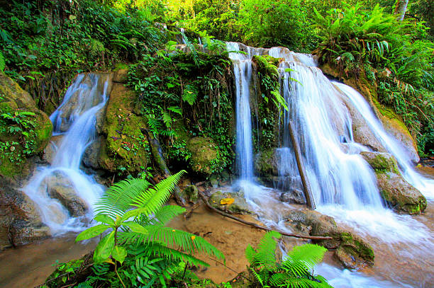 istock Small water fall in chiang mai, thailand 476957986