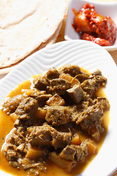 Kanthal curry - An Indian special dish made with Jackfruit. stock photo