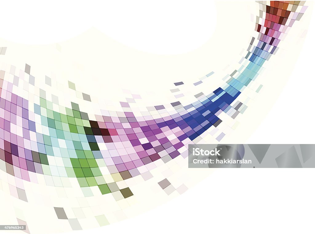 Abstract mosaic background, banner Only used "multiply" transparent effect. (EPS 10) Motion stock vector