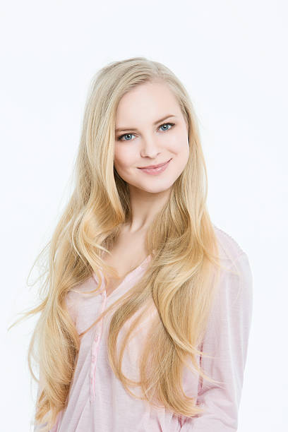 istock Beautiful blonde with long hair 476969478