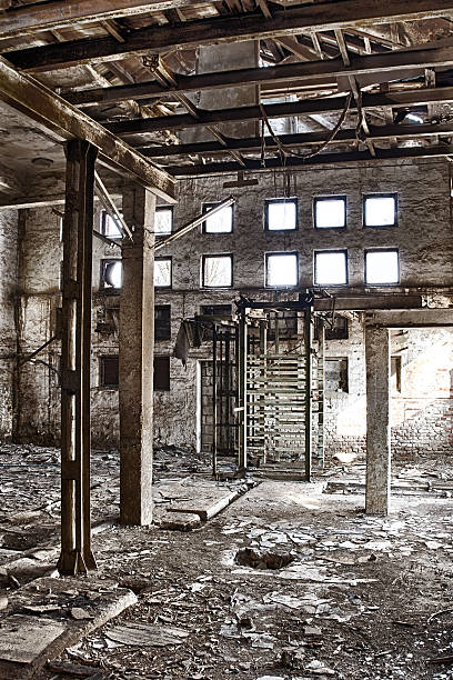 istock The abandoned factory 476971611