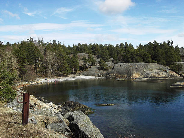 Stockholm Coast stock photo