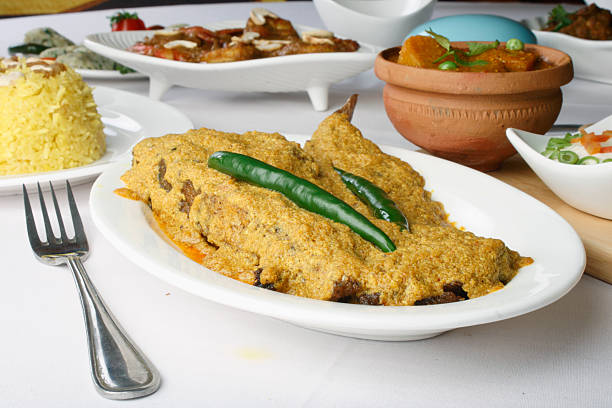 istock Doi ilish Hilsa is a popular fish dish from east 476976595