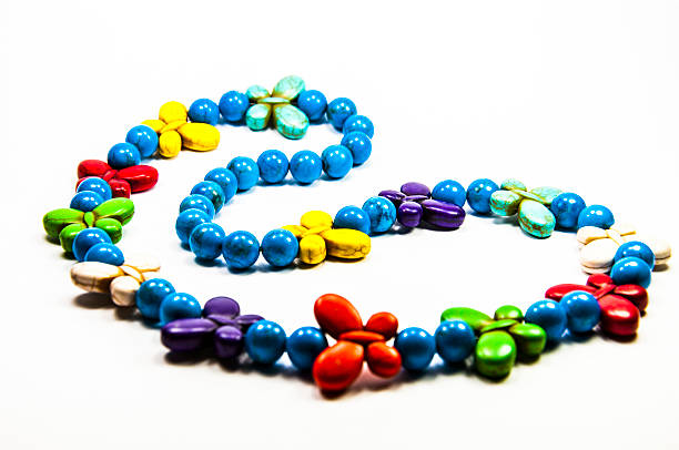 istock Colorful necklace beads 476980774