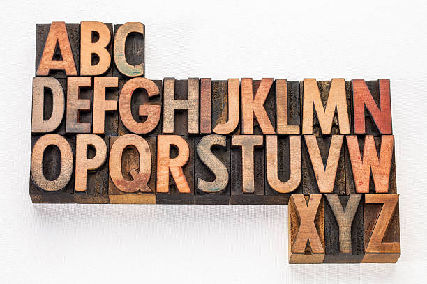istock alphabet abstract in wood type 476982460