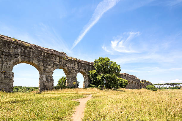istock Aqueduct Park- Aqua Claudia, Rome Italy 476982686
