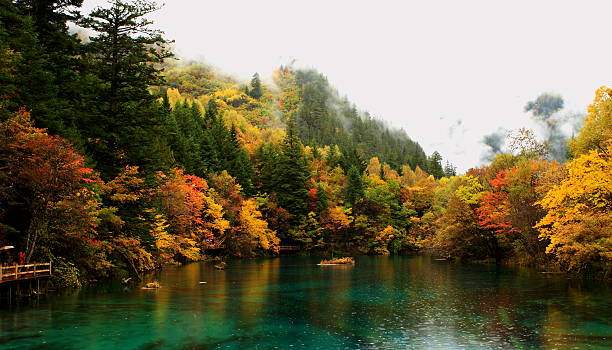 istock Autumn in Juizhaiguo 476983200