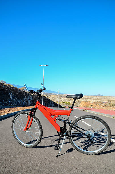 istock Full Suspension Mountain Bike 476986798