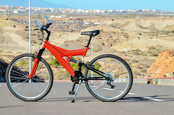 istock Full Suspension Mountain Bike 476986840