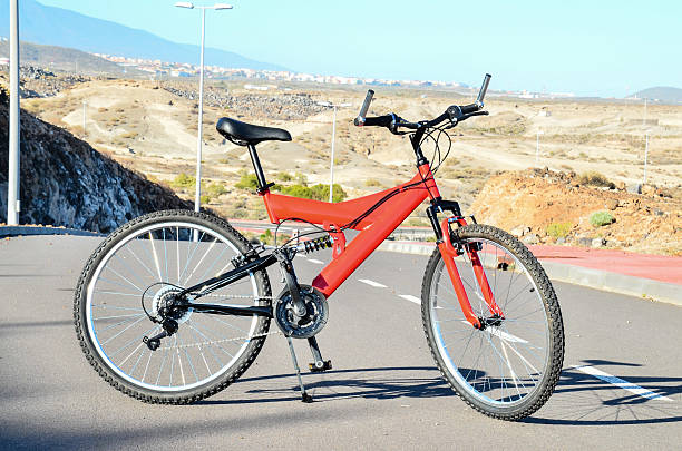 istock Full Suspension Mountain Bike 476986878
