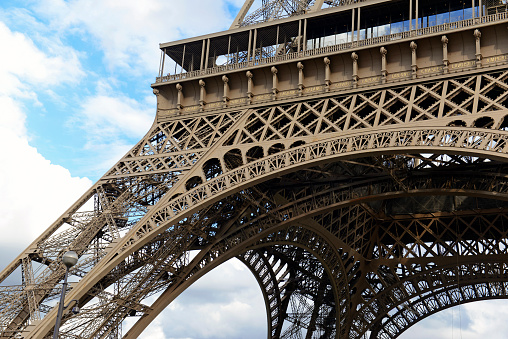 The iconic Eiffel Tower, Paris, France