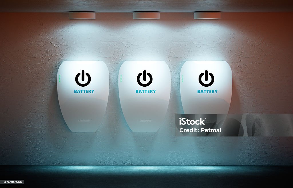 Neue Energie-Konzept - Lizenzfrei Batterie Stock-Foto