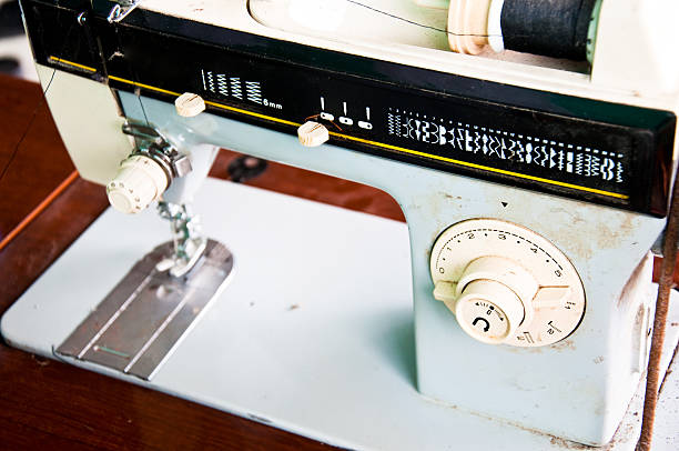 istock Fragment of the electric sewing machine 476991850