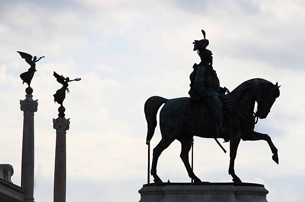 istock Equestrian monument to Victor Emmanuel II 477000108