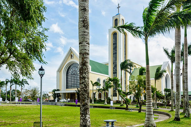 Igreja de Nossa Senhora de Penafrancia - fotografia de stock