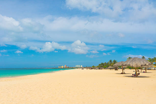 istock Beautiful beach in Aruba, Caribbean Islands, Lesser Antilles 477004729
