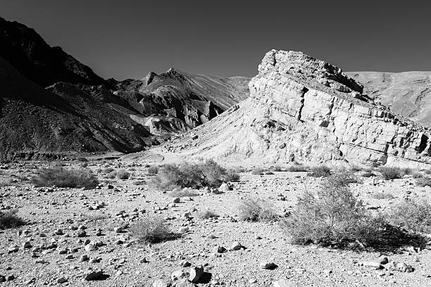 istock Infrared stone desert mountain cliff. 477005450