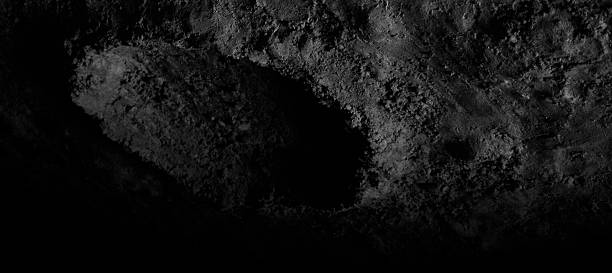 Moon Crater stock photo