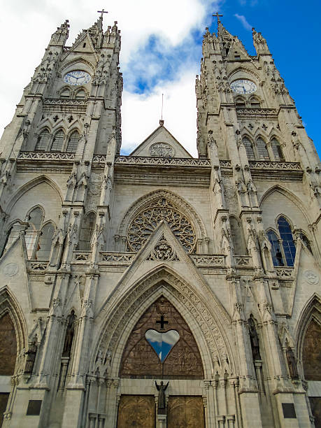 istock Cathedral of Quito, Ecuador 477011400