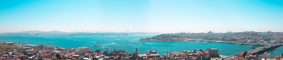 Panoramic View of Istanbul, Turkey