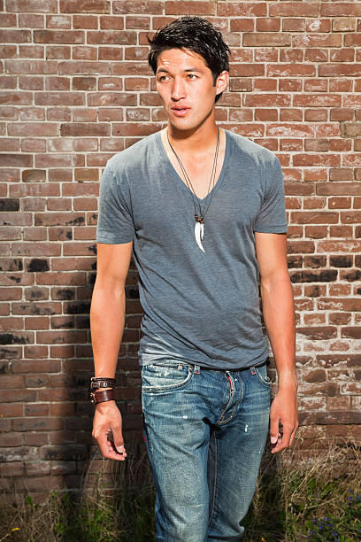 istock Urban asian man. Good looking. Cool guy. 477015371