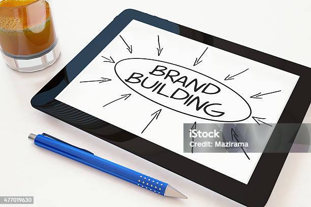 Brand Building Stock Photo - Download Image Now - 2015, Advertisement, Business