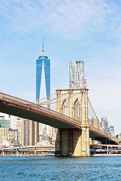 istock Brooklyn Bridge and Downtown Manhattan skyline 477025058