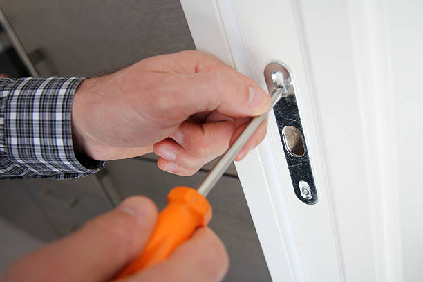 istock Door repairing 477028946