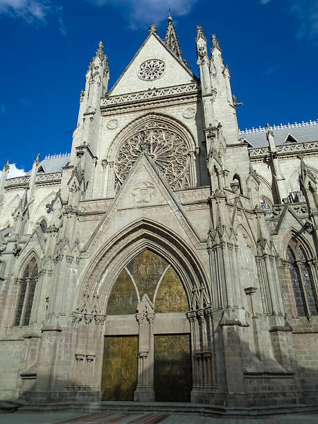 istock Cathedral of Quito, Ecuador 477032364