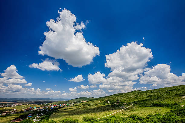 istock Beautiful sky with clouds in the afternoon 477033598