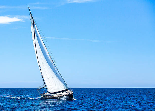 istock Luxury yachts at the Aegean Sea. 477033802