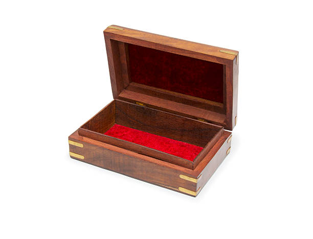 istock open wooden chest 477036860