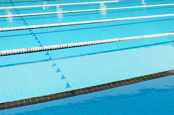 istock Swimming Pool and clearly marked lanes 477036935