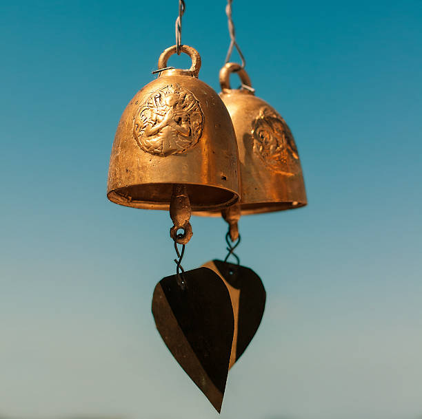 istock Golden Buddha bells 477036967