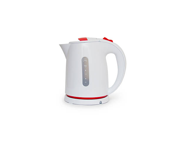 istock Electric kettle isolated on white background 477037752
