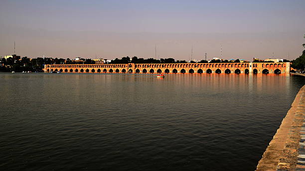 istock View from Siosepol with trees, Sio-se Bridge in Esfahan, Iran 477037834
