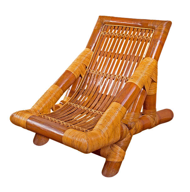 istock Rattan armchair isolated on white 477042006