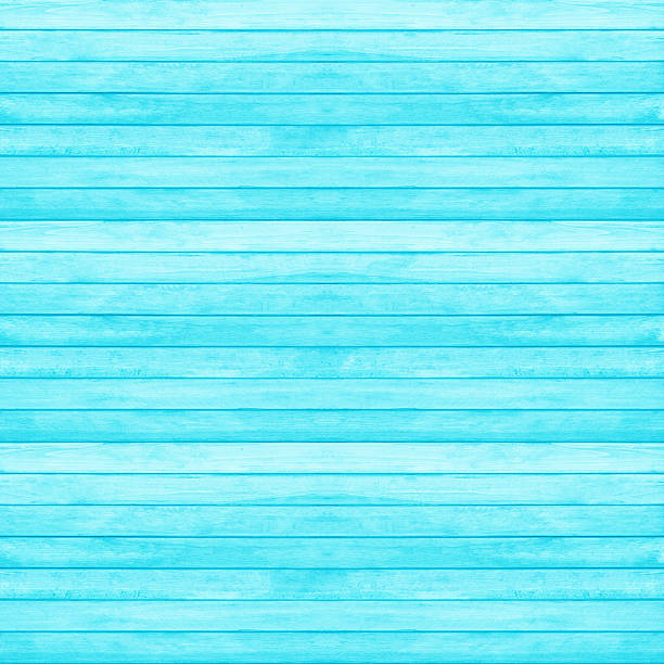 istock Wooden wall texture background, Scuba blue pantone color. 477042358