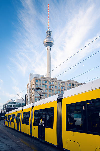 istock Tv tower and world clock at Alexanderplatz , Berlin, Germany 477043756
