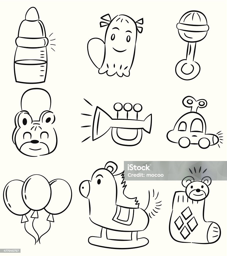 Hand Draw Cartoon Baby Toy Icon向量圖形及更多一個物體圖片- 一個物體, 兒童, 剪貼畫- iStock Hand Draw Cartoon Baby Toy Icon向量圖形及更多一個物體圖片- 一個物體, 兒童, 剪貼畫- iStock