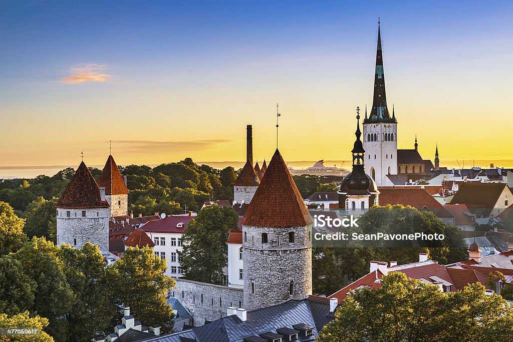 Tallinn, Estonia Tallinn, Estonia old city view. Tallinn Stock Photo