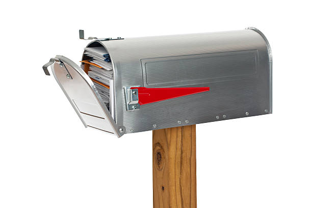 istock Mailbox Full Of Mail Isolated On White 477056536