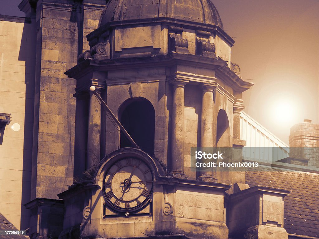 Clássico torre do relógio - Foto de stock de Arco - Característica arquitetônica royalty-free